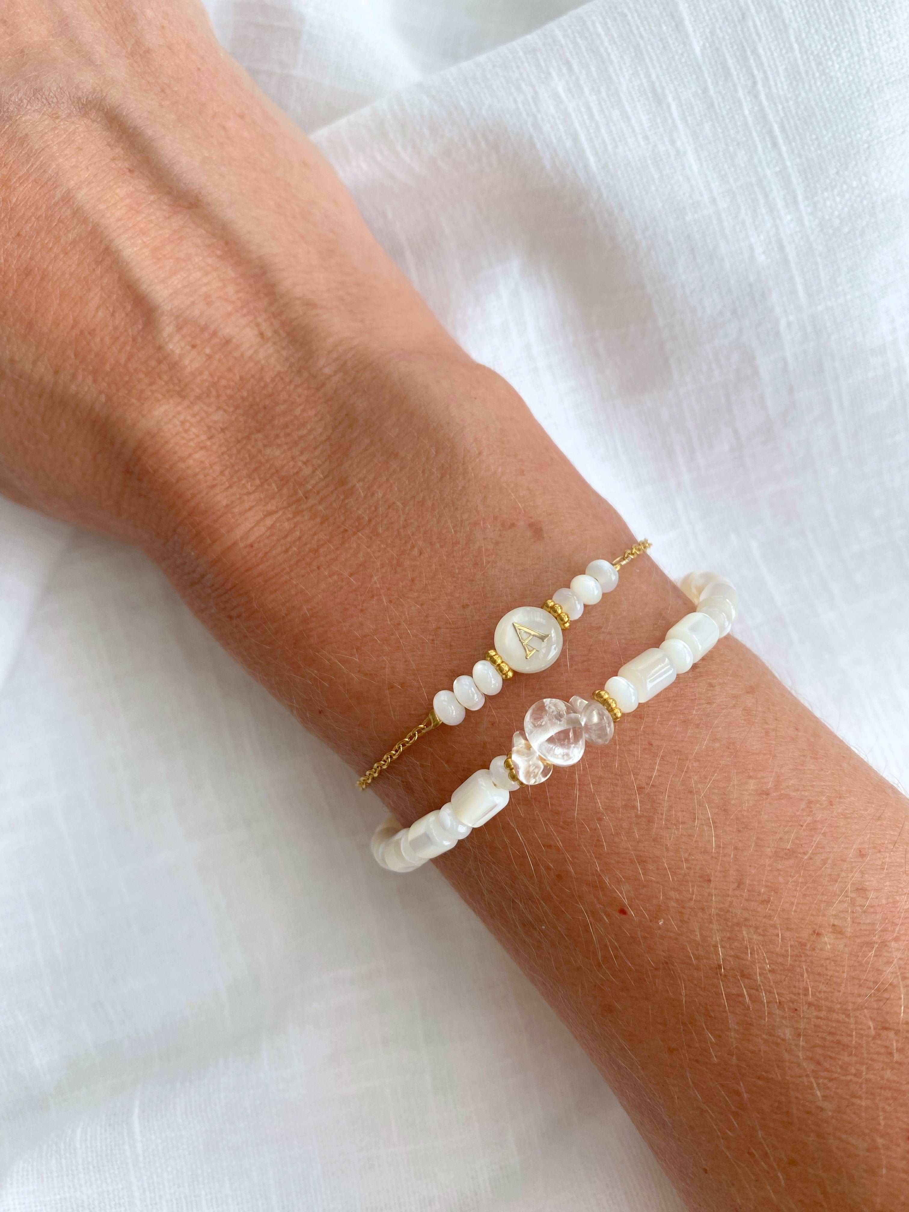 Bracelet en nacre MODELE AURORA